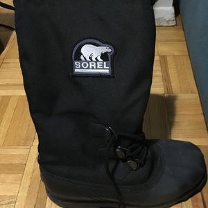 Sorel Bear Mens Boots US10 Black